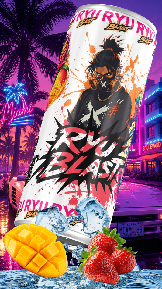 Les 6 Ryu Blast 🥭🍓 - Mangue & Fraise (précommande)
