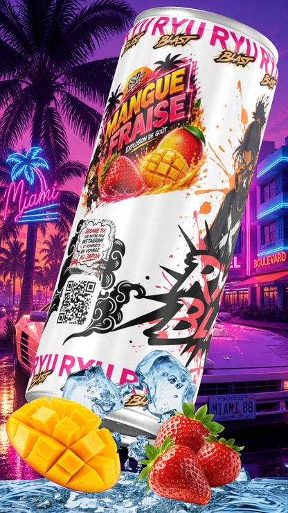 Les 6 Ryu Blast 🥭🍓 - Mangue & Fraise (précommande)