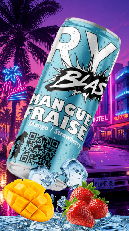 Les 6 Ryu Blast 🥭🍓 - Mangue & Fraise (précommande)