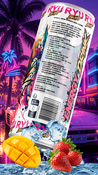 Les 6 Ryu Blast 🥭🍓 - Mangue & Fraise (précommande)