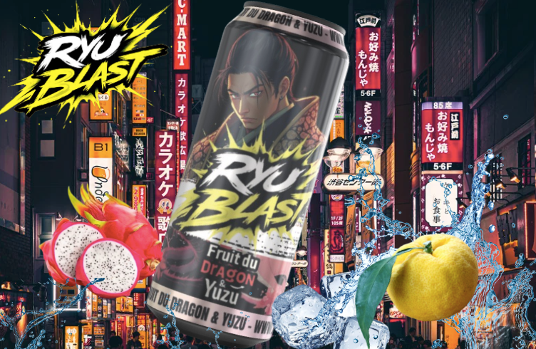 Les 6 Ryu Blast ⚡ - Fruit du dragon & Yuzu